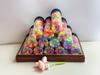 100 Pcs Mini Cute Star Flower Rabbit Plastic Hair Clips for Baby Girls-Kids Small Grip Hair Accessories
