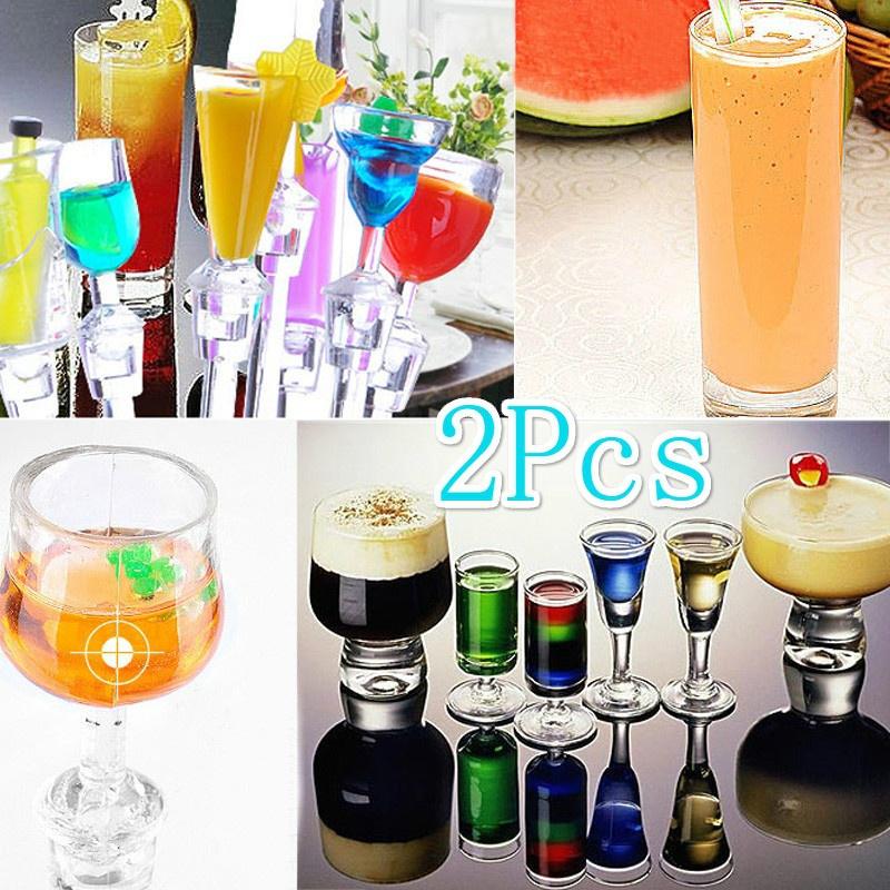 2 Pcs / 1 Pc Cute Cocktail Drink Mixer Bar Puddler Muddler Stirring Mixing Sticks Ladle Stirrer