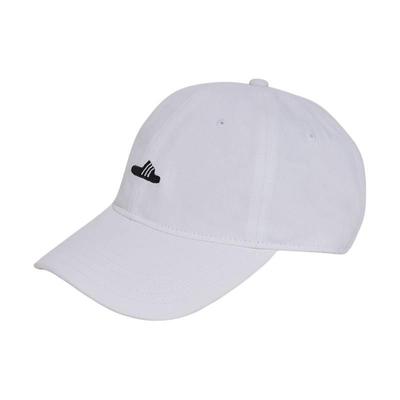 adidas Бейсболка с рисунком, унисекс, головной убор, белая IS7393