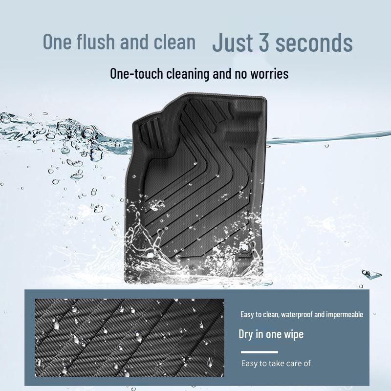 Полиуретановые коврики и вкладыш в багажник для Honda Civic 2016-2024 (10-е/11-е поколение)