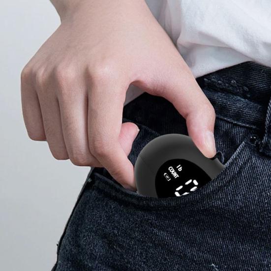 Электронный динамометр для измерения силы хвата руки, до 360 фунтов, цифровой захват для пальцев и ладони, мячики для снятия стресса, тренажер для предплечья при артрите