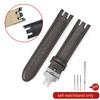 Для часов Swatch из воловьей кожи с пряжкой-бабочкой, мягкие удобные аксессуары, мужские 21 мм Yrs403 412 402G дугообразные ремешки для часов