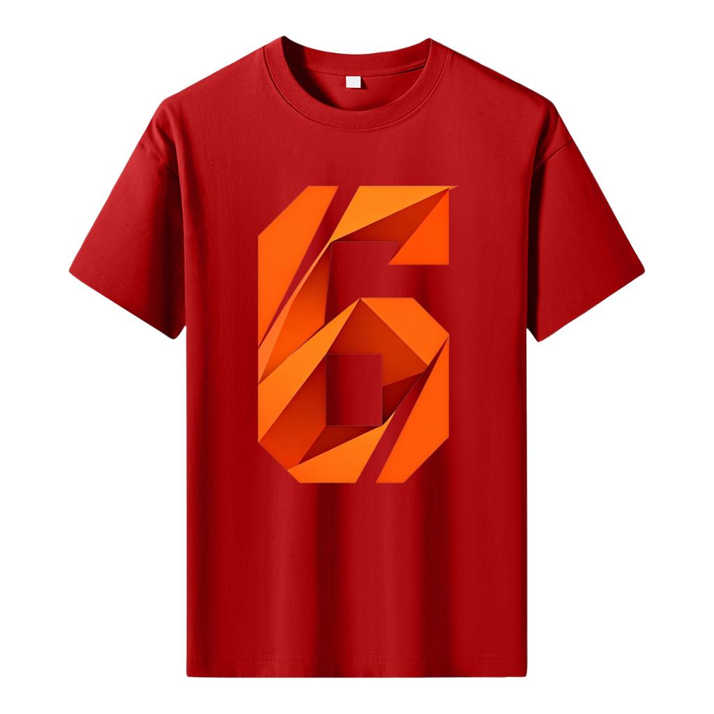 Мужская футболка с коротким рукавом с принтом Мужская свободная повседневная футболка с коротким рукавом