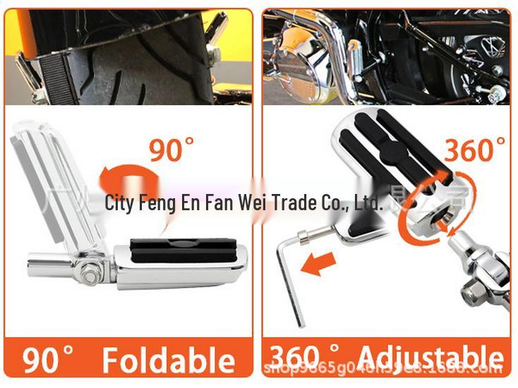 Хромированный комплект крышек задних пассажирских подножек для Harley Fat Boy Softail 2000-2006