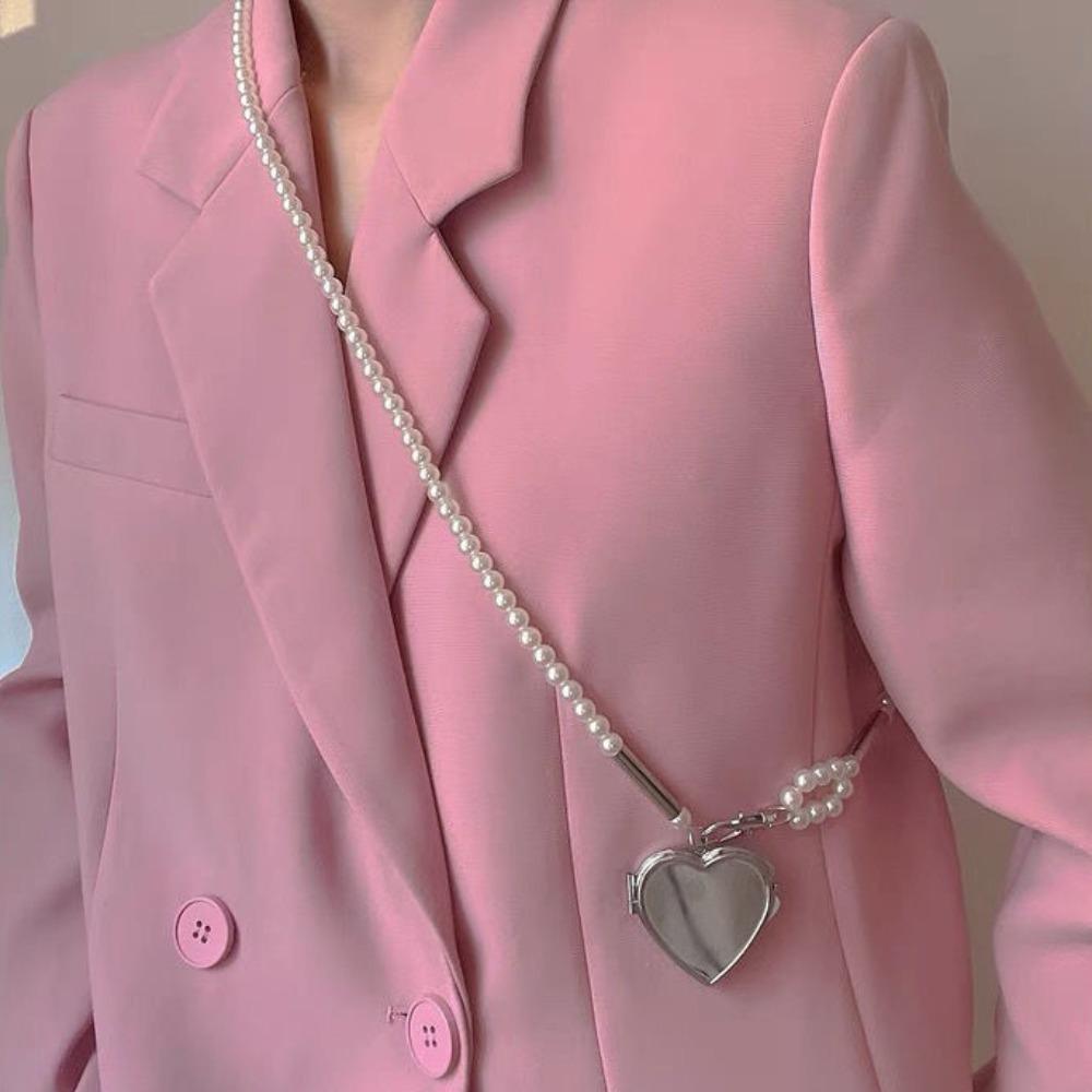 Длинная длинная цепочка для телефона через плечо Сердце Шнурок для мобильного телефона Модная цепочка для мобильного телефона Девушки