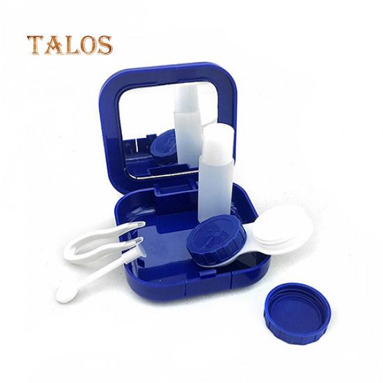 Держатель для хранения Зеркальная коробка Портативный футляр для контактных линз Контейнер Дорожный набор