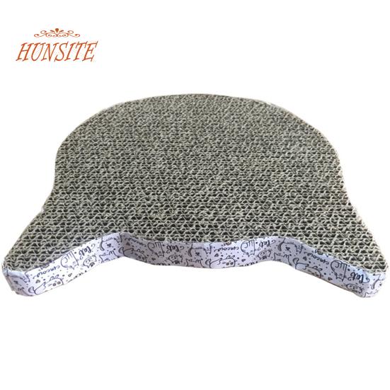 Когтеточка для кошек, экологически чистая компактная гофрированная бумага, когтеточка для кошек высокой плотности для семьи