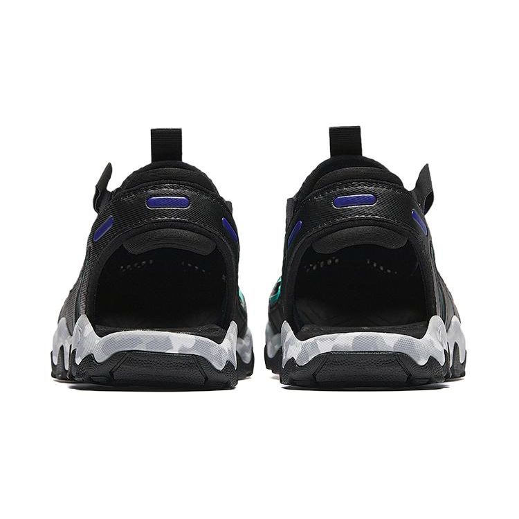 Anta Детские сандалии с регулируемым носком, нескользящие, прочные, детские сандалии, черные, зеленые A312426953-2