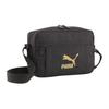 New Nylon Shoulder Bag, Crossbody Bag Regular Unisex Black Gold 090572-01