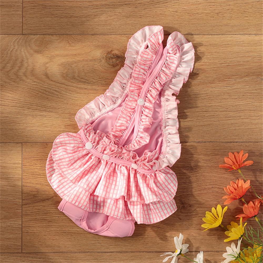 Симпатичные женские физиологические штаны для собак с кружевом, моющиеся трусики для домашних животных, защитные шорты для собак, шнауцеров, пуделей, кошек, товары mascotas