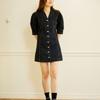 NMOO.OU S39_LOVELY RIBBON SOCKS_black