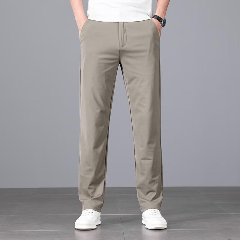 PLAYBOY Мужские брюки в стиле business casual прямого кроя