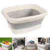 Yousheng Foldable Wash Basin Plastic Portable Pool Foot Bath Basin Kitchen Fruit Vegetable Washing Basin Footbath Tub Camping Laundry Car Wash Basin