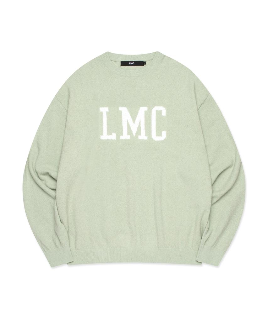 Свитер LMC из буклированной пряжи Зеленый