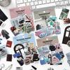 PaperMore Life Scraps Synthetic Paper Sticker Pack - Retro Journal Decor Material 4