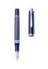 Pelikan Metal Stripe Blue M815 Fountain EF Extra Fine Limited Officially Imported Souverän Pen, Nib, Edition,