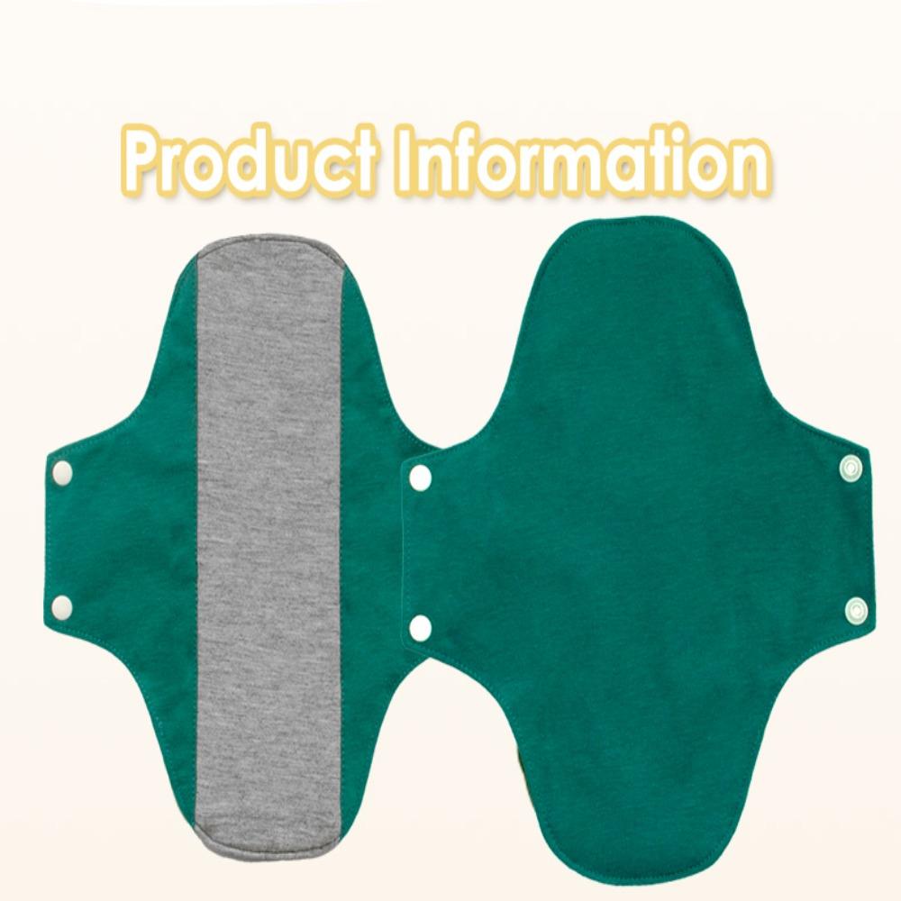 6 шт. Моющиеся менструальные тканевые прокладки Графеновые прокладки для кормления для женщин Прокладка Ежедневная прокладка Ночь