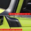 Для Suzuki Jimny Nomade 2025 2026 ABS Черный матовый передняя декоративная накладка на стойку A лобового стекла Защита от царапин Накладка на кузов