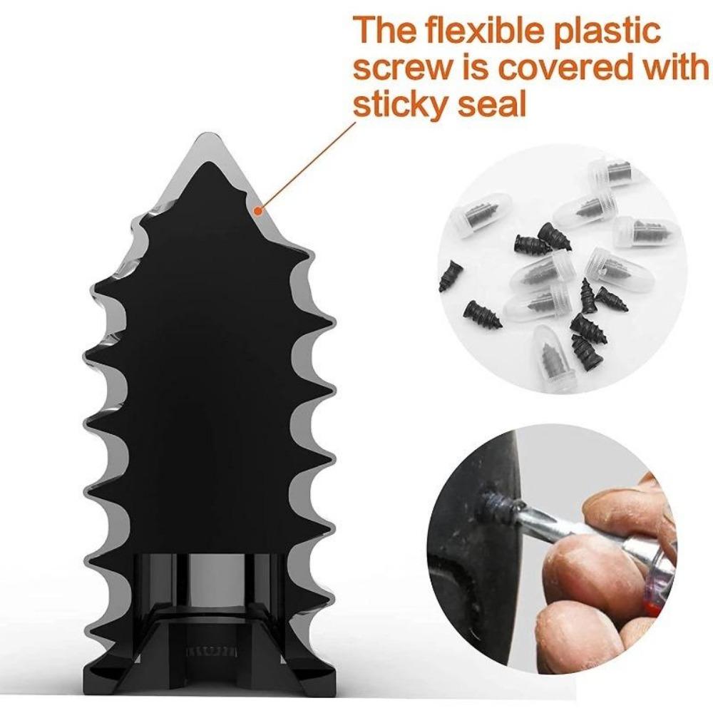 Вакуумный набор резиновых гвоздей для ремонта автомобильных шин, универсальный набор инструментов для ремонта бескамерных шин, аксессуары для мотоцикла, грузовика