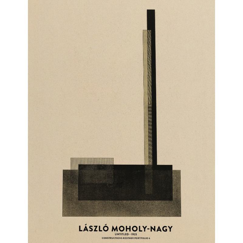 Минималистичный Мидсенчури Черно-белый Плакат Баухаус Абстракция Мохой-Надь Холст Живопись Настенное Искусство Галерея Спальня Домашний Декор