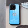 D-dragon Q-Quest Слайм Чехол для телефона Для IPhone 17 Air 16 E Pro Max 15 14 13 Mini 12 Pro 11 Max Plus Черная стеклянная крышка