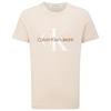 Calvin Klein Футболка с короткими рукавами и принтом из хлопка с буквенным логотипом, унисекс, цвет светло-хаки J320770ACI