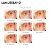 LAMUSELAND Набор бархатных румян для лица с кистью для румян #LAS301