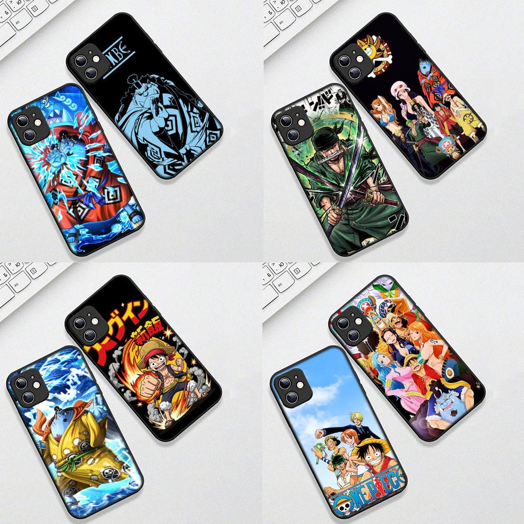 for Samsung Galaxy S10 S8 S9 Plus A33 A34 A31 70 A71 A72 Note 20 9 8 S10E Phone Case One Pieces Luffy Roronoa Zoro Jinbe Sanji