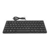 78 Keys Language Ultra Thin Keyboard Plug and Play Splash Proof USB Wired Compact Keyboard for