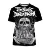 Новые футболки The Black Dahlia Murder Band 3D Print Streetwear Мужская женская мода с коротким рукавом Футболка Детские футболки Топы Мужская одежда