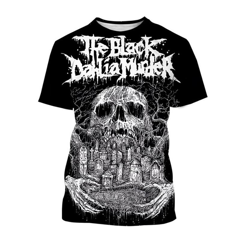 Новые футболки The Black Dahlia Murder 3D-печать Уличная мода Мужские Женские Модные Футболки с коротким рукавом Мужские Футболки Топы Мужская Одежда