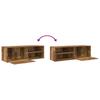 Vidaxl Szafka Pod Tv, Stare Drewno, 120X34X37 Cm