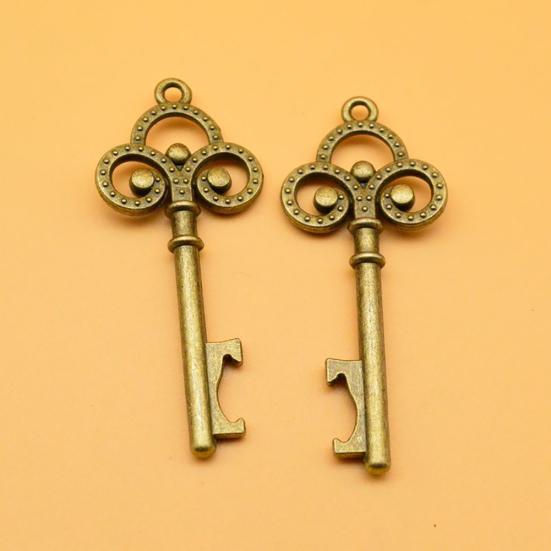 Модный портативный открывалка для бутылок в форме ключа для украшения пива, свадебный инструмент