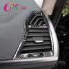 LHD Front Side Air Vent Cover Trim Stickers for BMW X4 G02 X3 G01 2018 - 2022 Car Air Outlet Panel Sticker