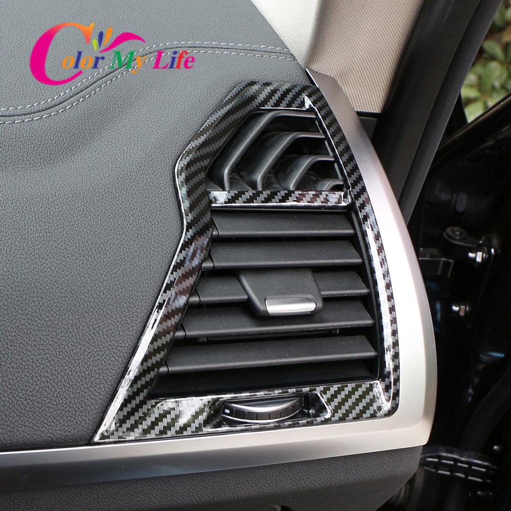LHD Front Side Air Vent Cover Trim Stickers for BMW X4 G02 X3 G01 2018 - 2022 Car Air Outlet Panel Sticker
