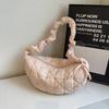 Fashion and Lightweight Pleated Cloud Bag Women's Autumn and Winter New Underarm Shoulder Bag Trendy Messenger Dumpling Bag