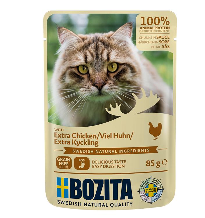 Bozita Meat Chunks in Sauce with Chicken 85G