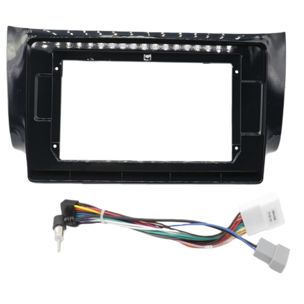 9Inch Car Radio Fascias for Nissan Sentra Sylphy 2012-2019 Android Stereo Frame 2 Din Head Unit Panel Dash Trim with Cable