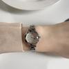 Small Round Dial Women Watch Exquisite Quartz Wristwatch Trendy Golden Wrist Watch  Daily Use