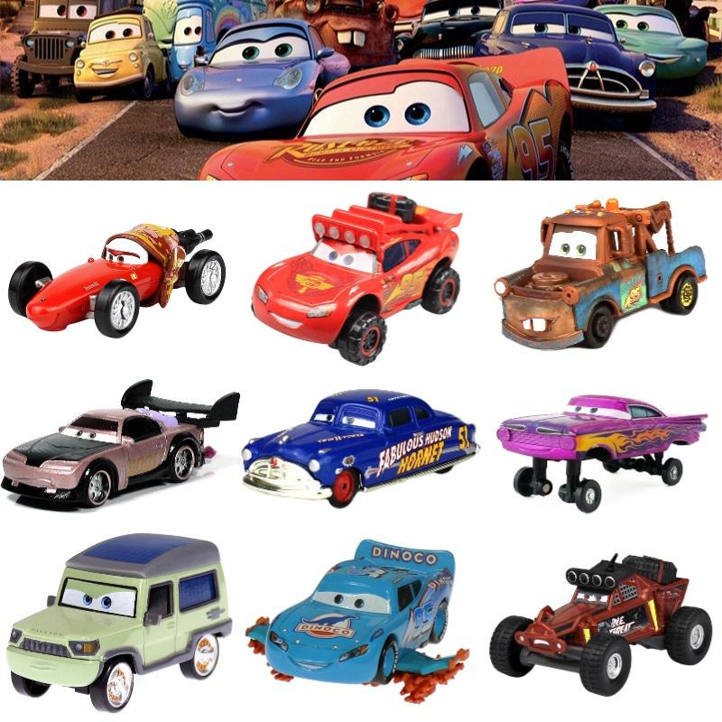Pixar Тачки Льюис Хэмилтон Металлическая Модель Гоночного Автомобиля Масштаб 1:50