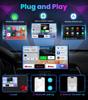 CarPlay Magic Ai Box, Беспроводной адаптер CarPlay для автомобилей 2015 года выпуска и новее, Работает со стриминговыми приложениями