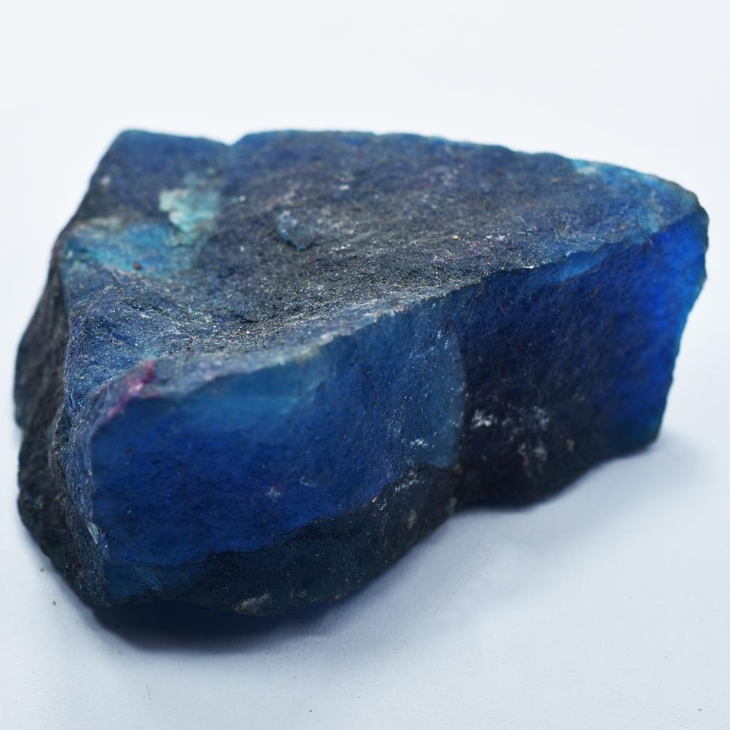 Natural Sapphire In Its Raw Form 450.23 Ct CERTIFIED Loose Gems Blue Uncut Rough RS-56