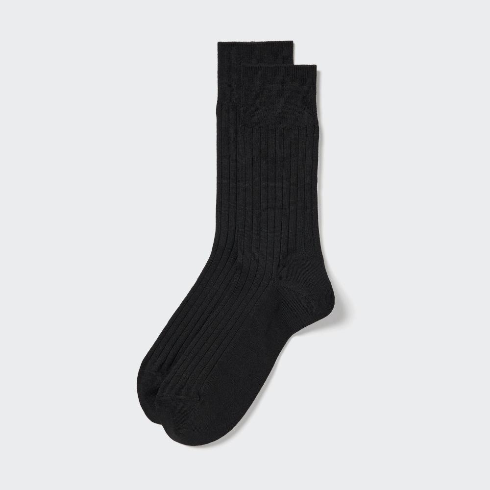 Uniqlo Носки из японского хлопка Supima Wide Rib