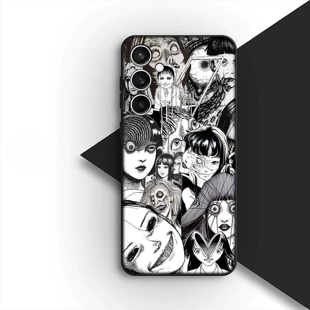 Cover for Xiaomi Redmi 15 15C A3 A4 A5 9A 9C NFC Note 9 8 9T 8T Pro Casing Silicone Phone Case Horror Junji Ito Tomie Cartoon