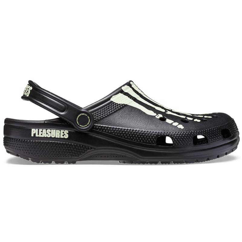 Crocs X Pleasures Halloween Exclusive Classic Clog Unisex 'Skeleton Glow In The Dark'
