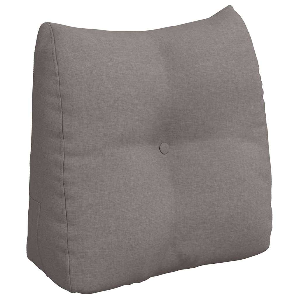 Back Cushion Taupe 45 x 24 x 50 cm Fabric