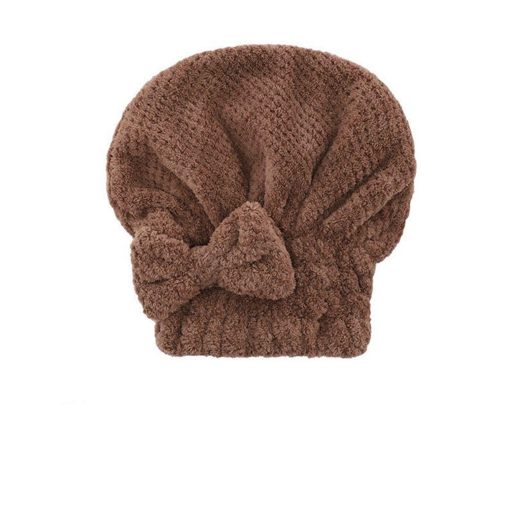 Absorbent Dry Hair Hat Thickening Head Scarf Bathroom Supplies Quick Drying Towel  Women
