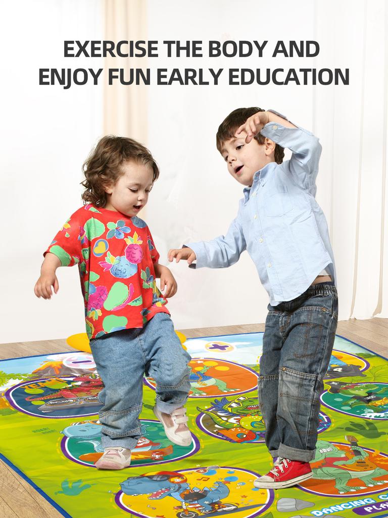 Дошкольное Детское Музыкальное Танцевальное Одеяло Игрушка Раннее Образование Подарок Детская Фортепианная Клавиатура Коврик Игрушка