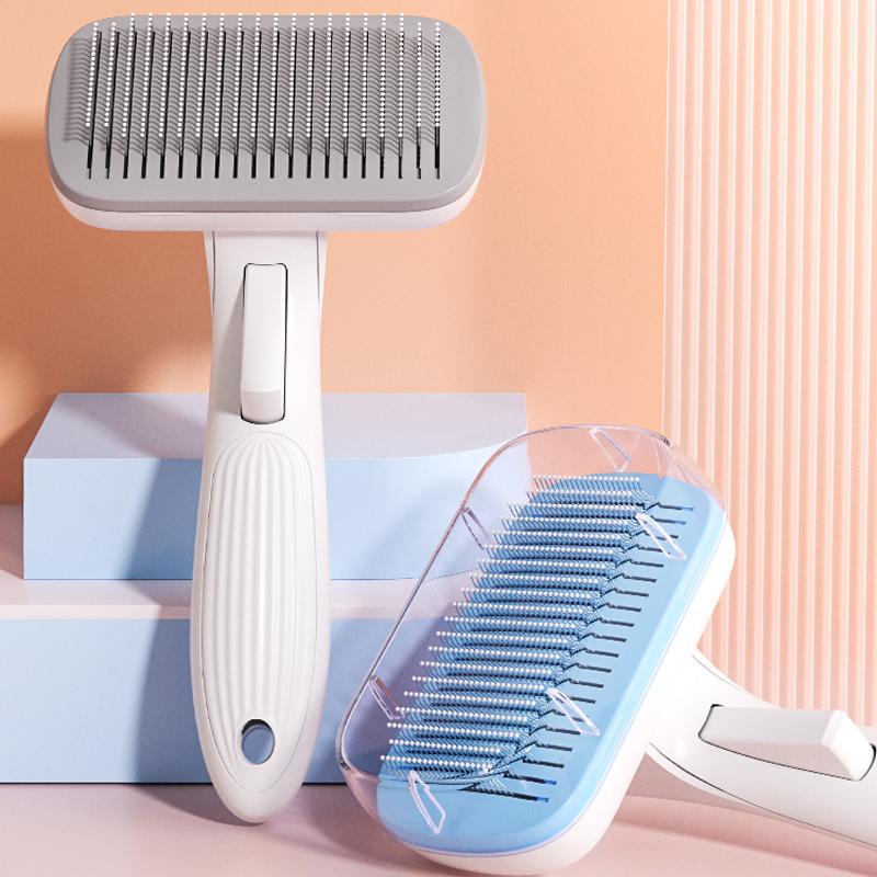 Pet Grooming Brush Dog Cat Hair Remover Deshedding Tool Puppy Kitten Fur Cleaning Skin Care Pet Accessories