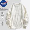 NASA MARVEL Loose Knit Round Neck Sweater for Couples